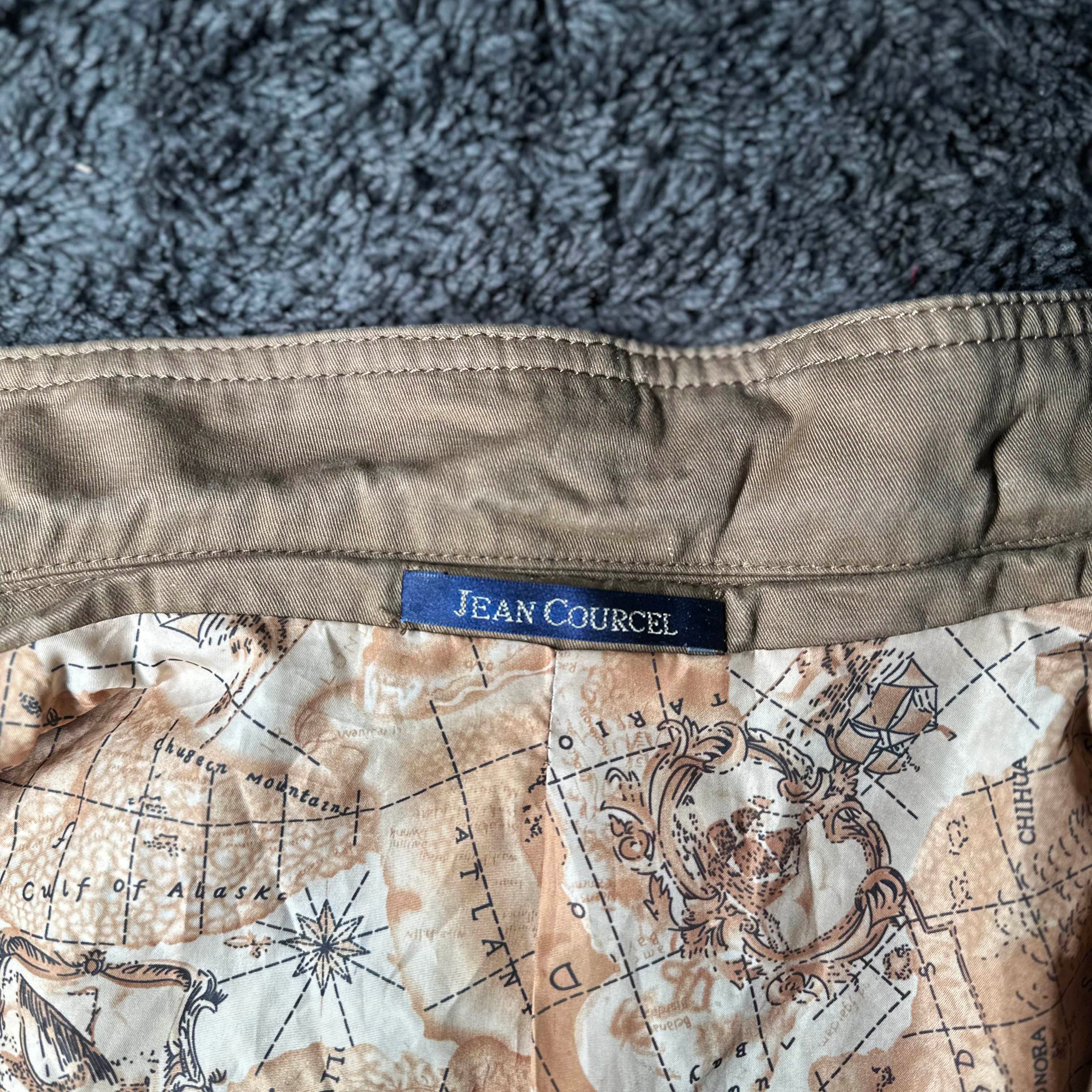 Jean Courcel - safari jacket - Camel - (Storlek: 52)