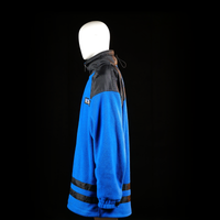 Dlo-nyc - fleece jacket - Light Blue, Black - (Storlek: XXXXL)