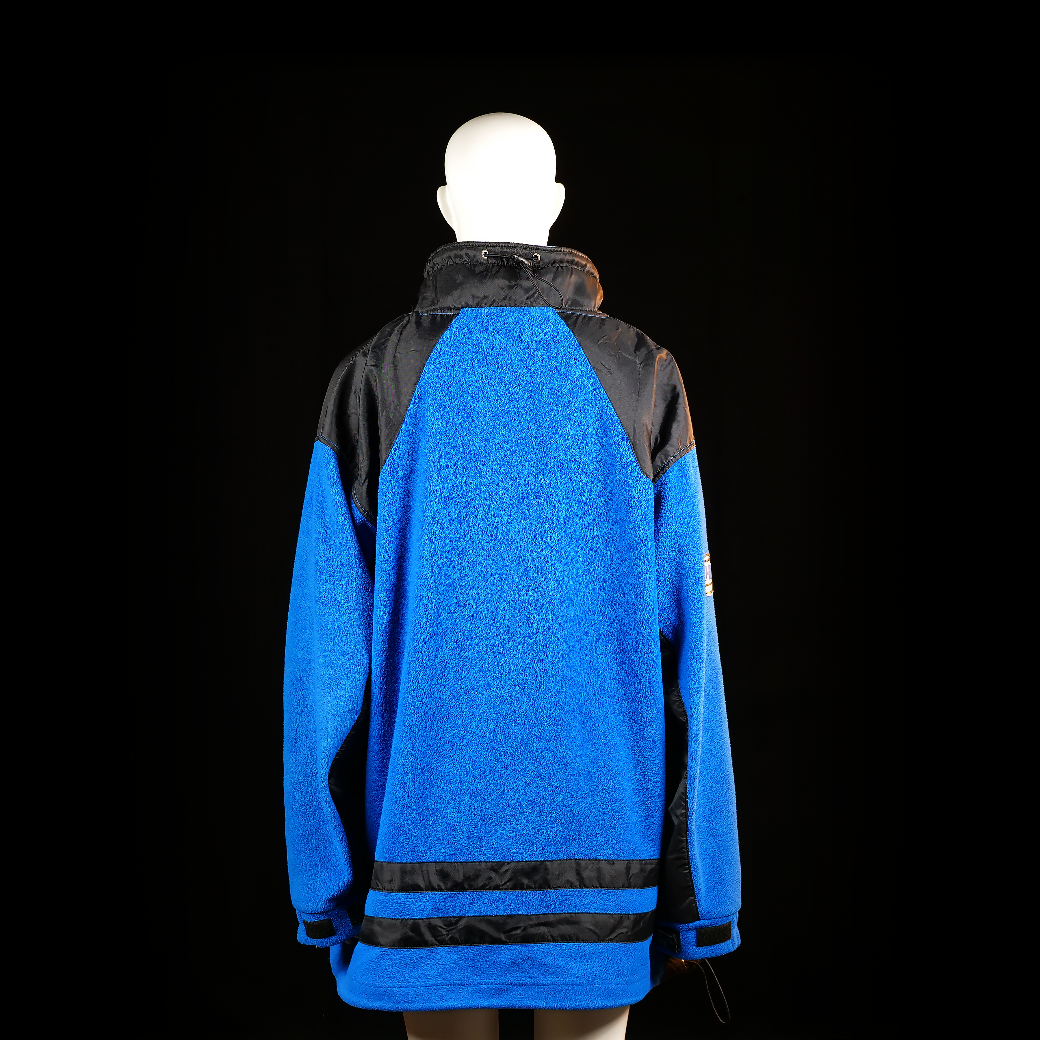 Dlo-nyc - fleece jacket - Light Blue, Black - (Storlek: XXXXL)