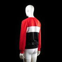 Adidas - sweatshirt - Red, White, Black - (Storlek: XXL)