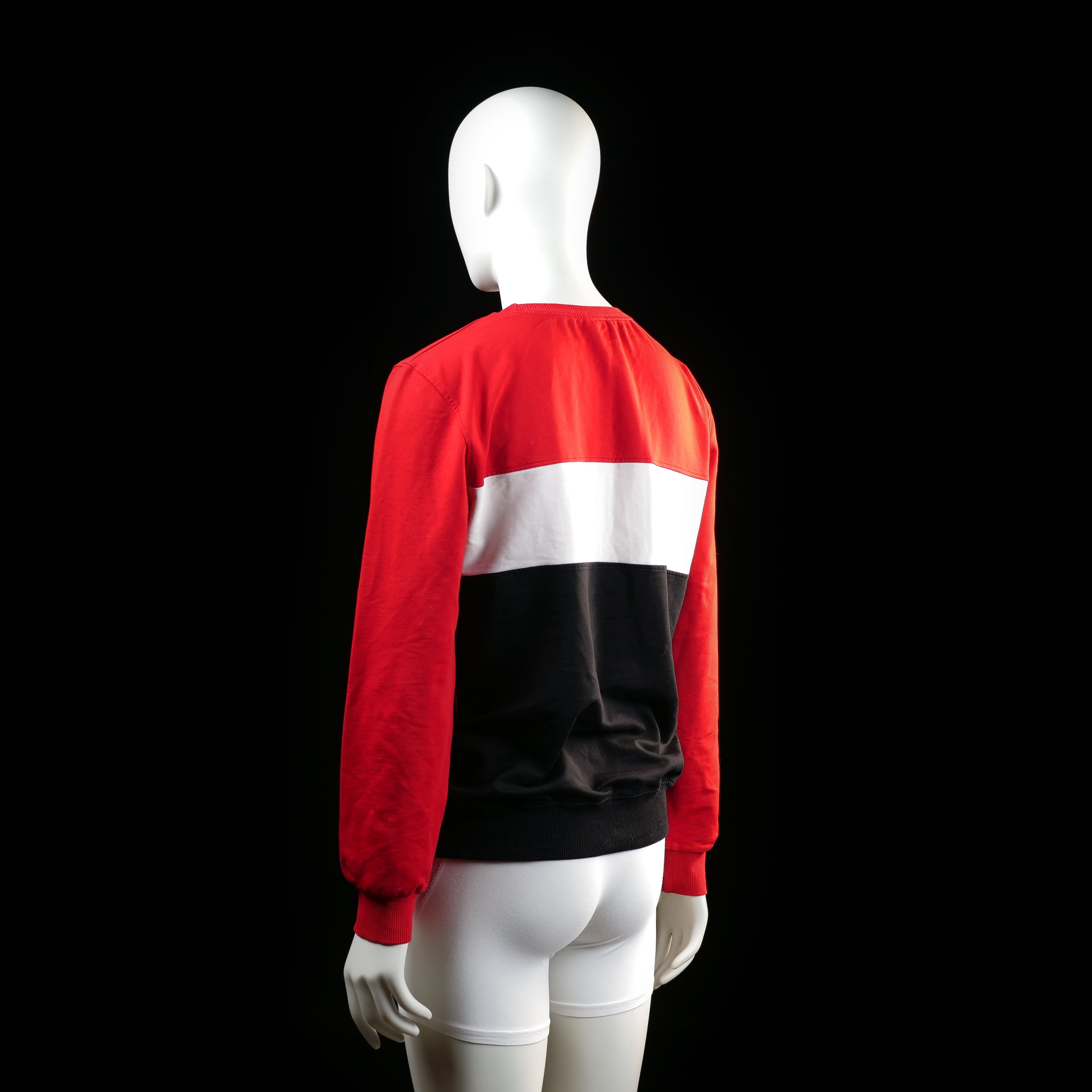 Adidas - sweatshirt - Red, White, Black - (Storlek: XXL)