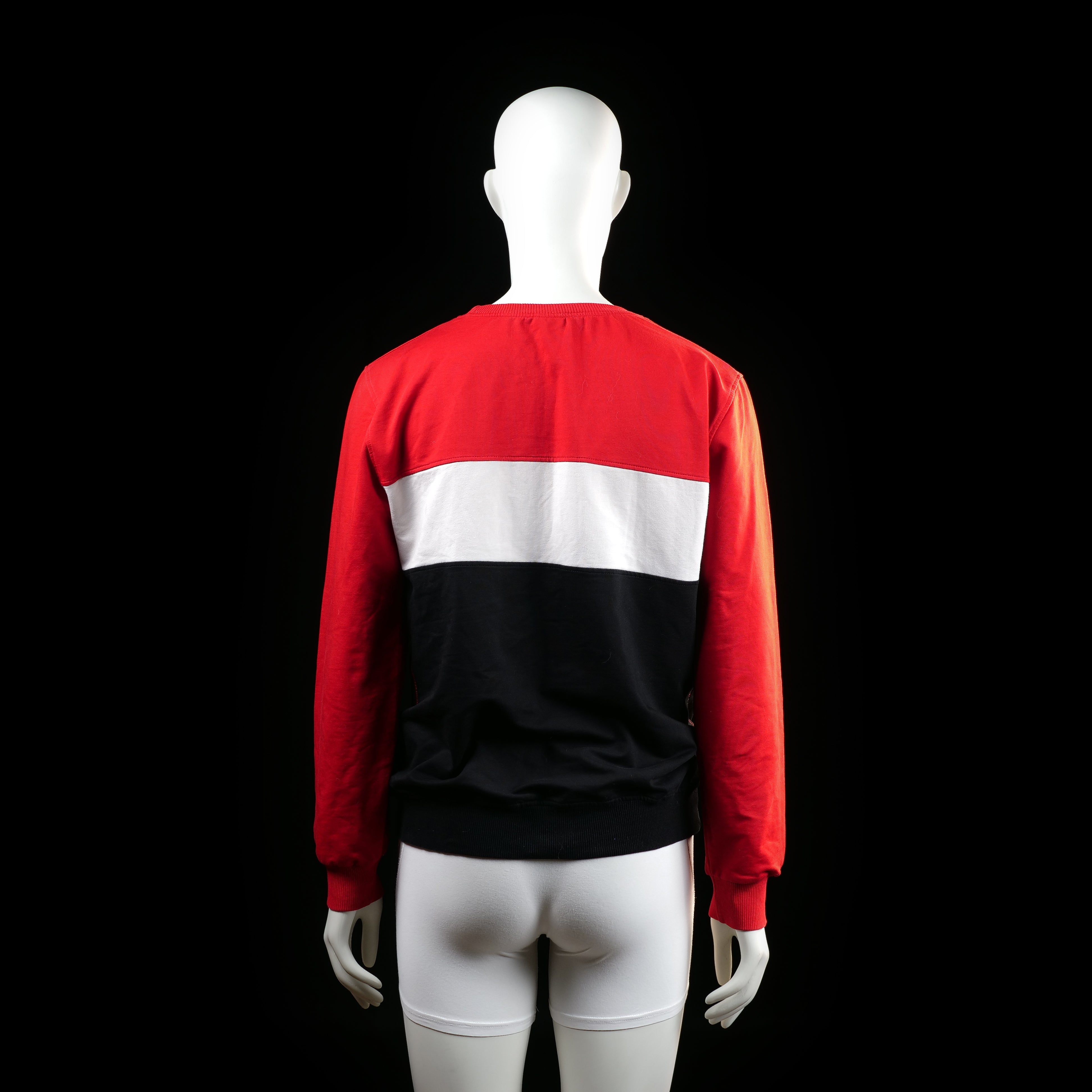 Adidas - sweatshirt - Red, White, Black - (Storlek: XXL)