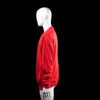 Dressmann - sweater - Red - (Storlek: 3XL)