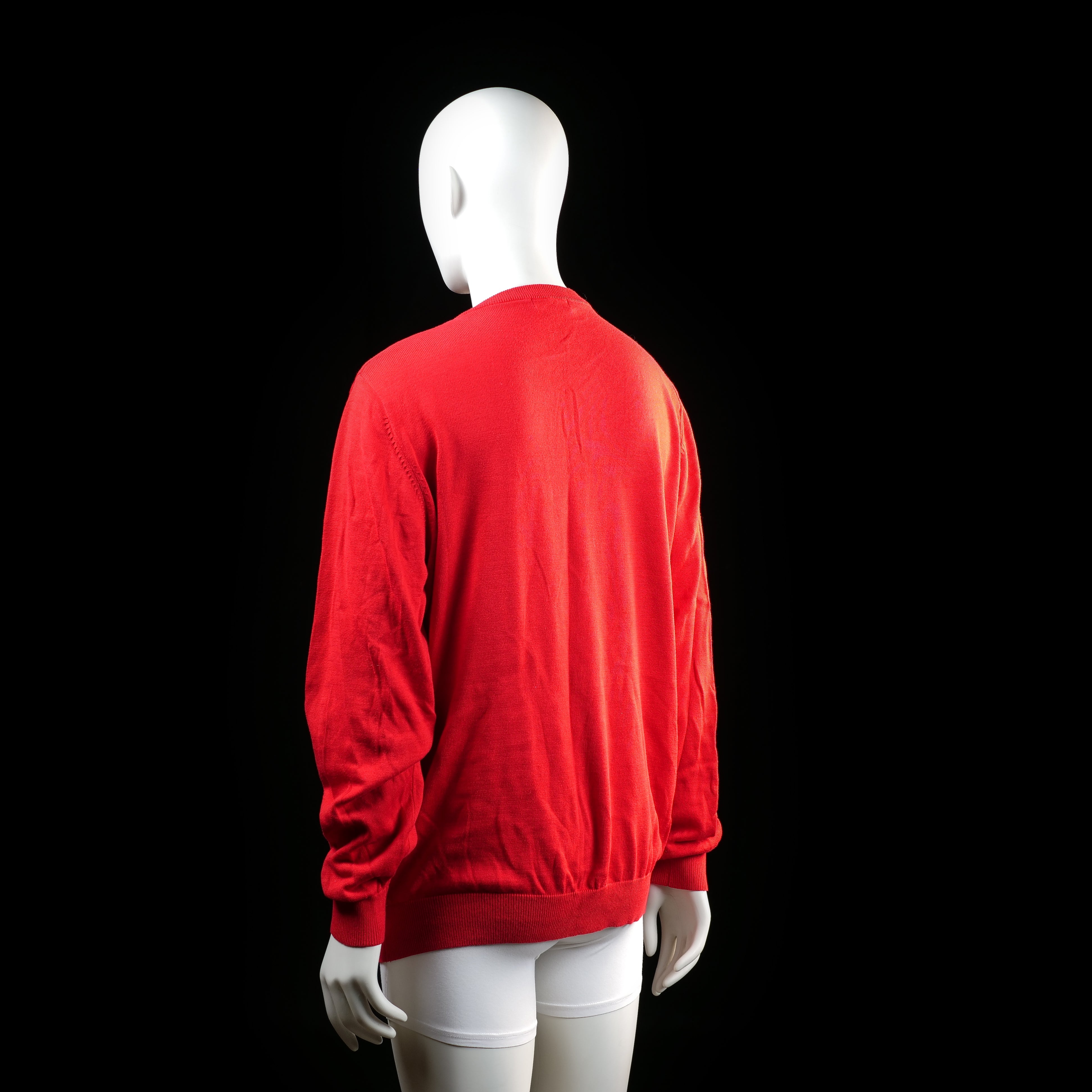 Dressmann - sweater - Red - (Storlek: 3XL)