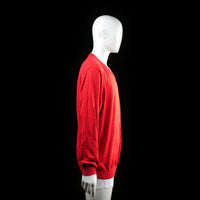 Dressmann - sweater - Red - (Storlek: 3XL)