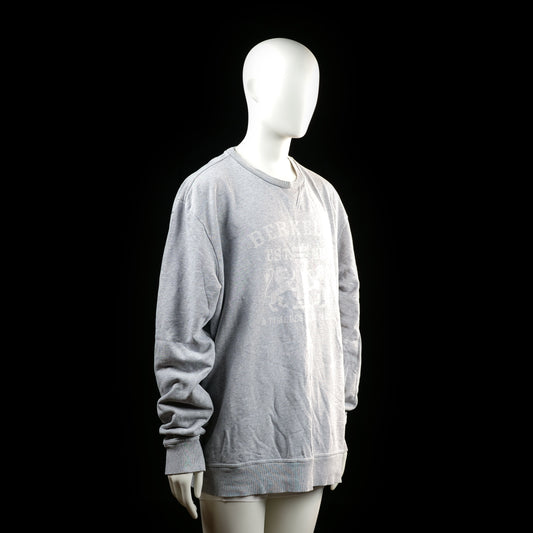Berkeley - sweatshirt - Light Gray - (Storlek: 3XL)