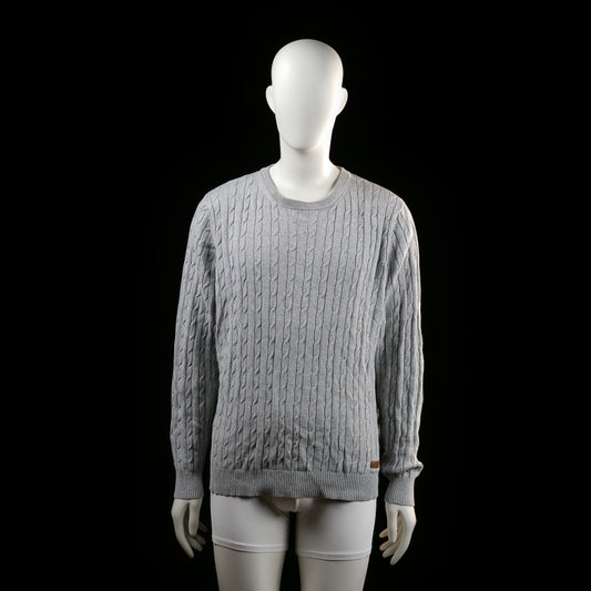 Bondelid - sweater - Light Gray - (Storlek: L)
