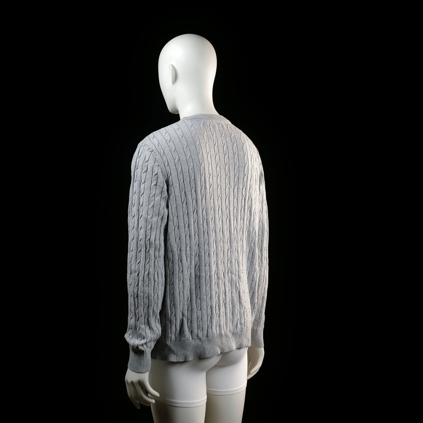 Bondelid - sweater - Light Gray - (Storlek: L)