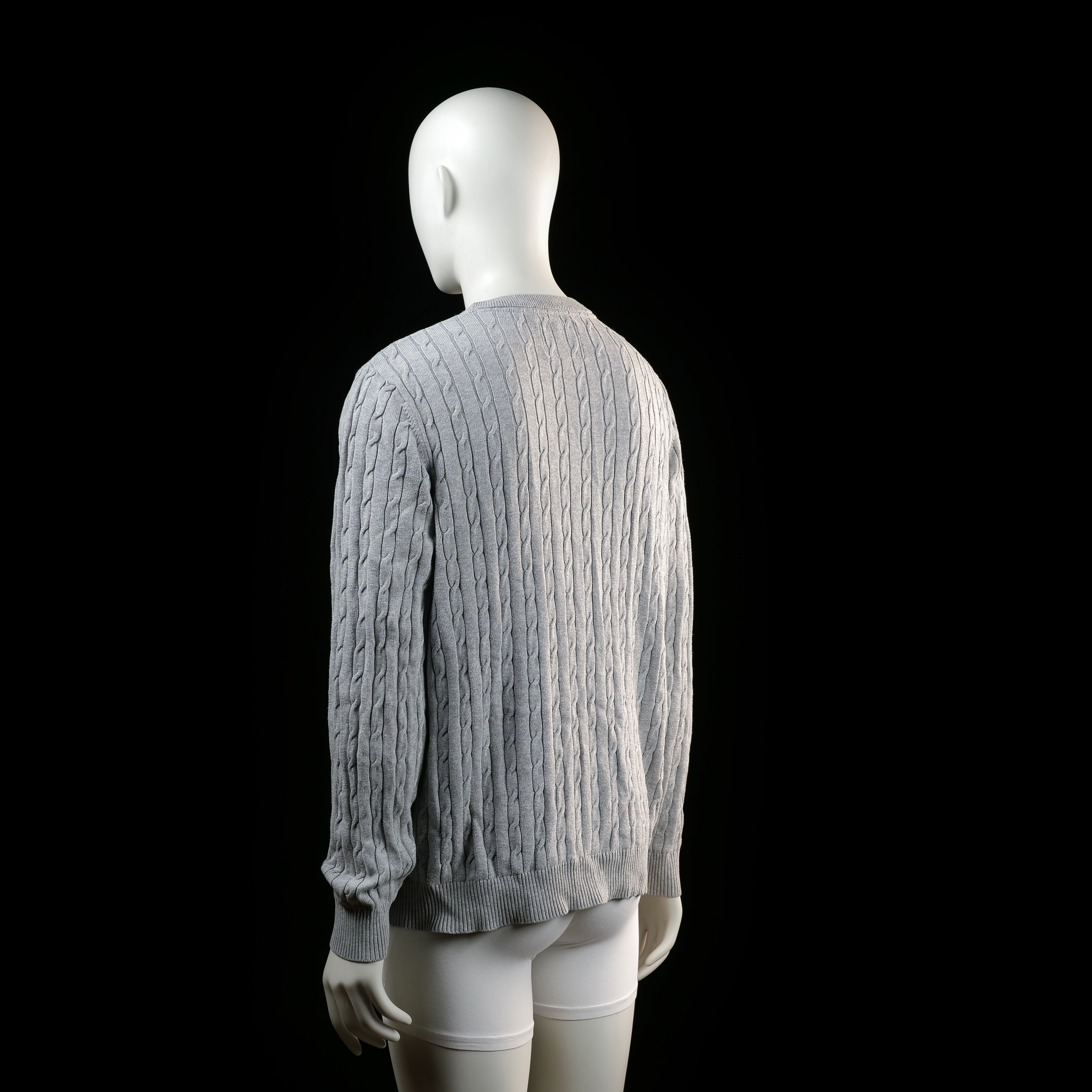 Bondelid - sweater - Light Gray - (Storlek: L)