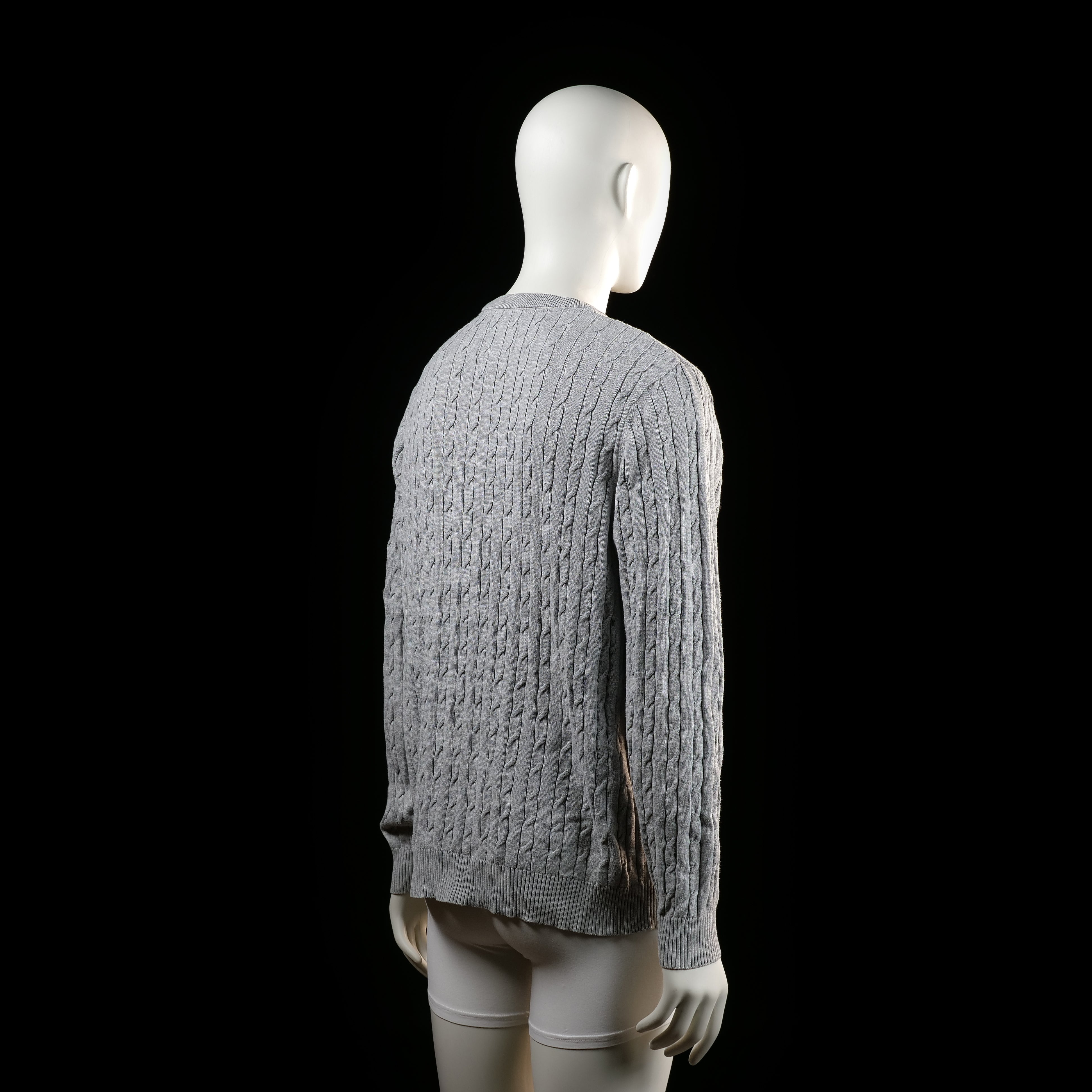 Bondelid - sweater - Light Gray - (Storlek: L)