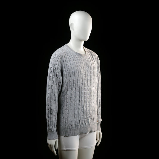 Bondelid - sweater - Light Gray - (Storlek: L)