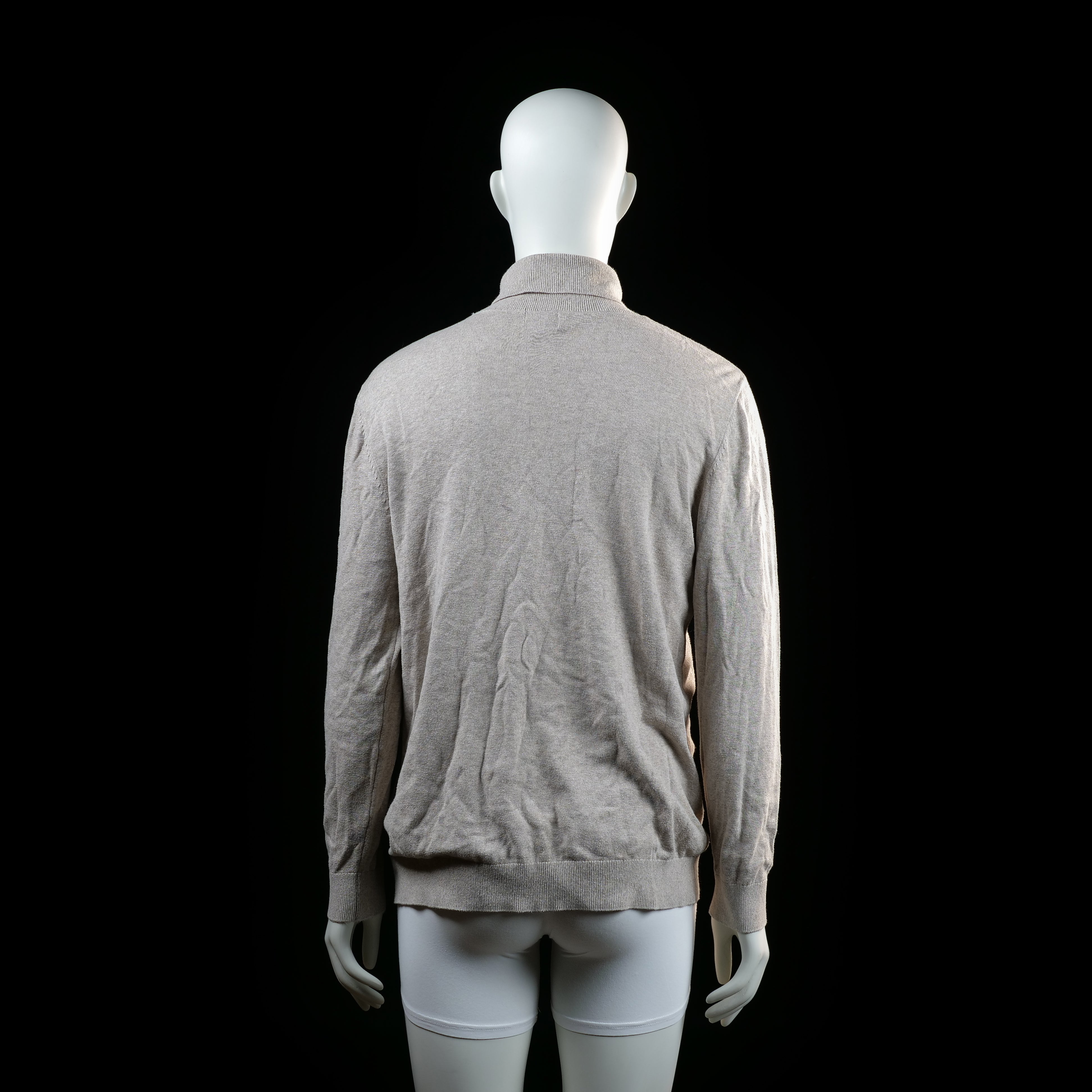 H&M - turtleneck - Beige - (Storlek: L)