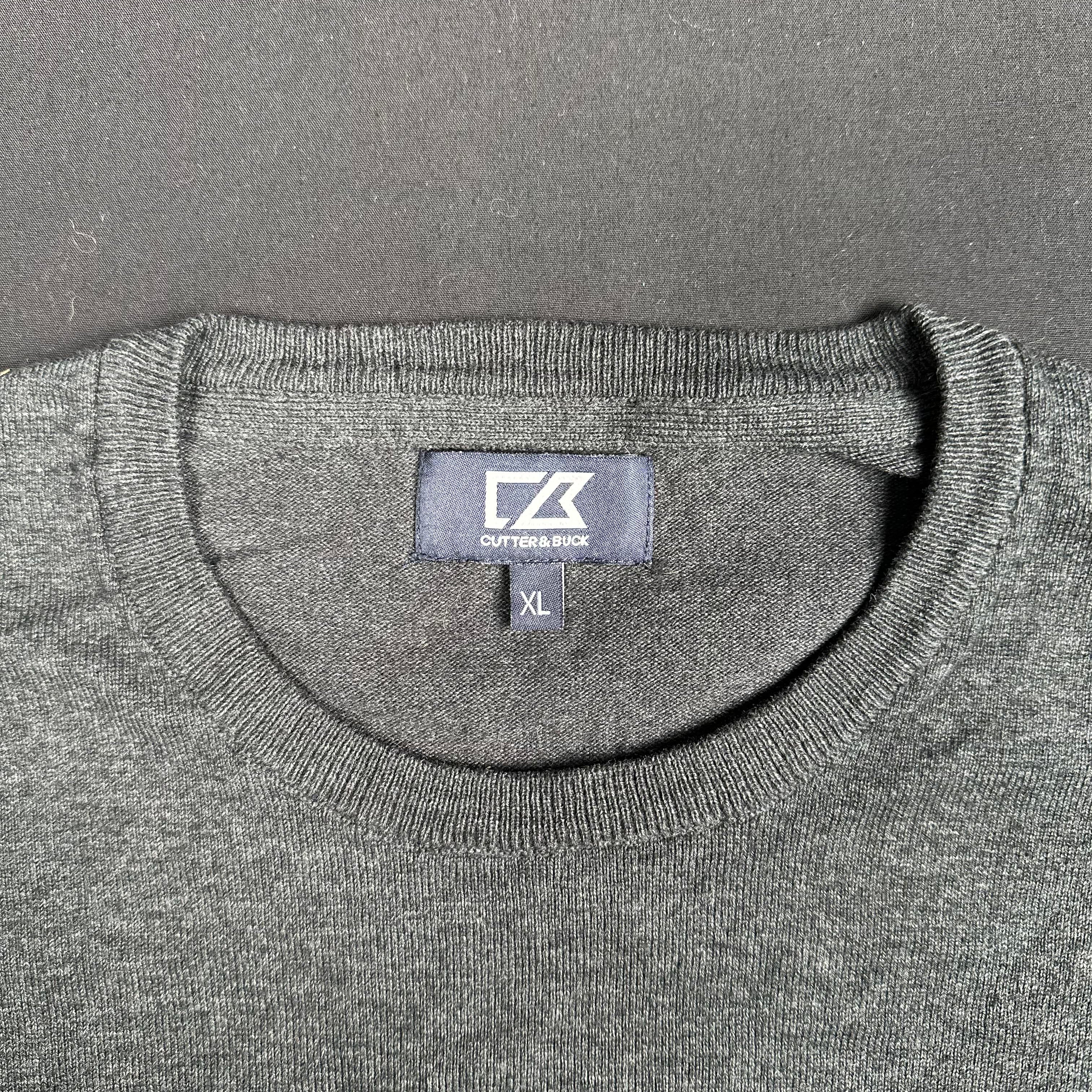 Cutter & Buck - sweatshirt - Charcoal - (Storlek: XL)