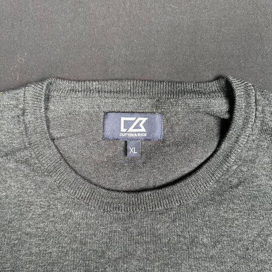 Cutter & Buck - sweatshirt - Charcoal - (Storlek: XL)