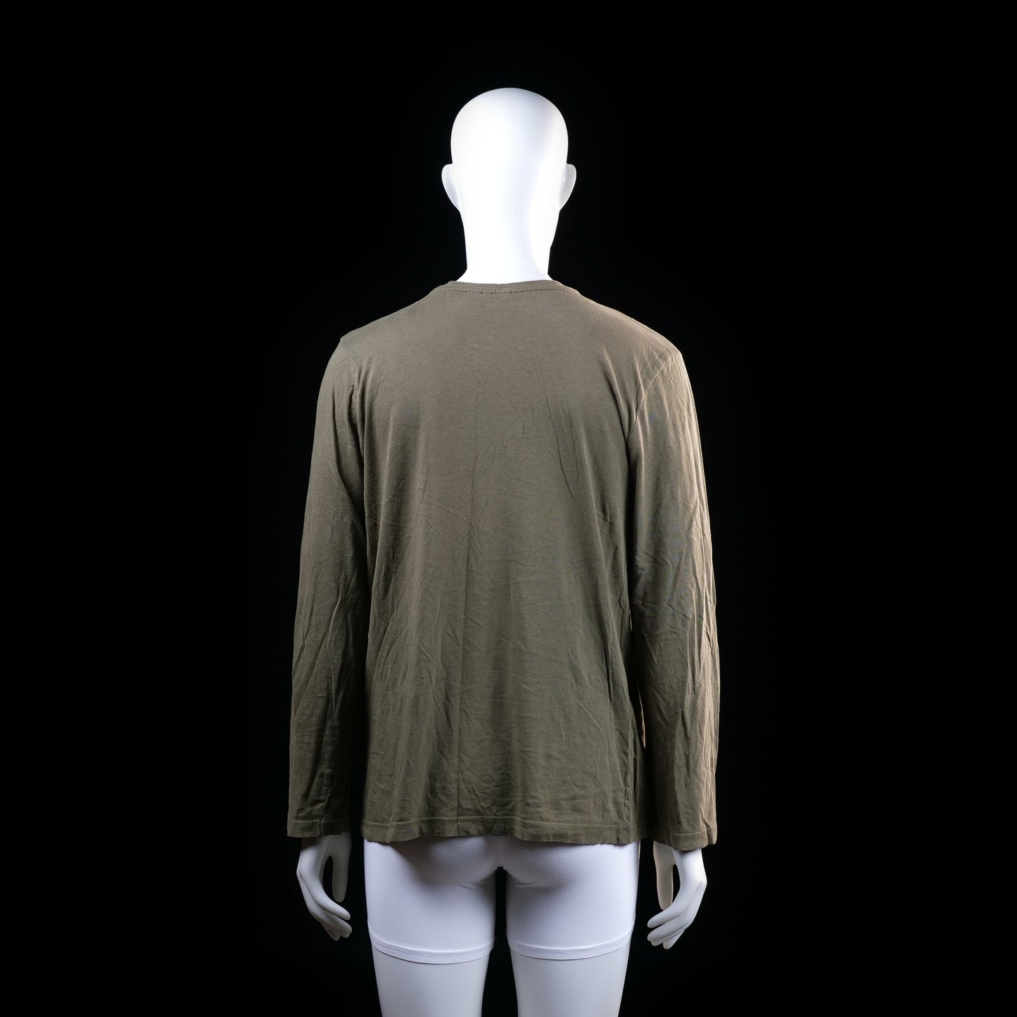 Merchant Marine - long-sleeve top - Olive - (Storlek: M)