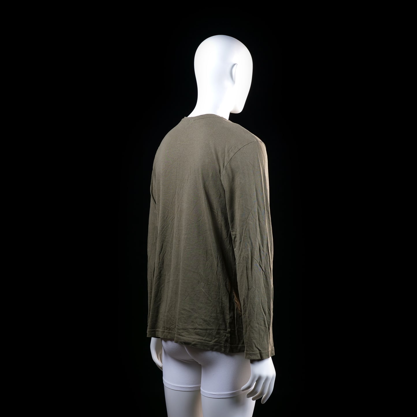 Merchant Marine - long-sleeve top - Olive - (Storlek: M)