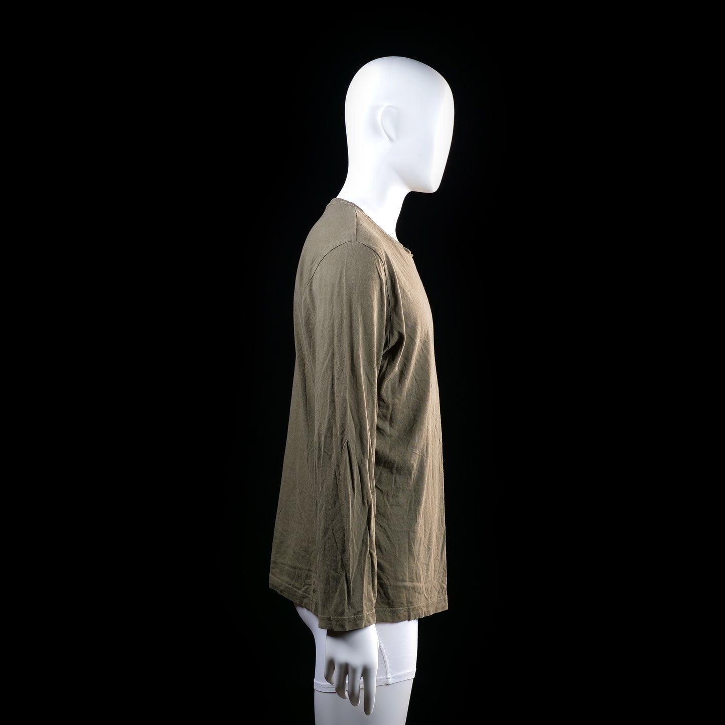 Merchant Marine - long-sleeve top - Olive - (Storlek: M)