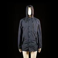 Cubus - rain jacket - Navy - (Storlek: M)