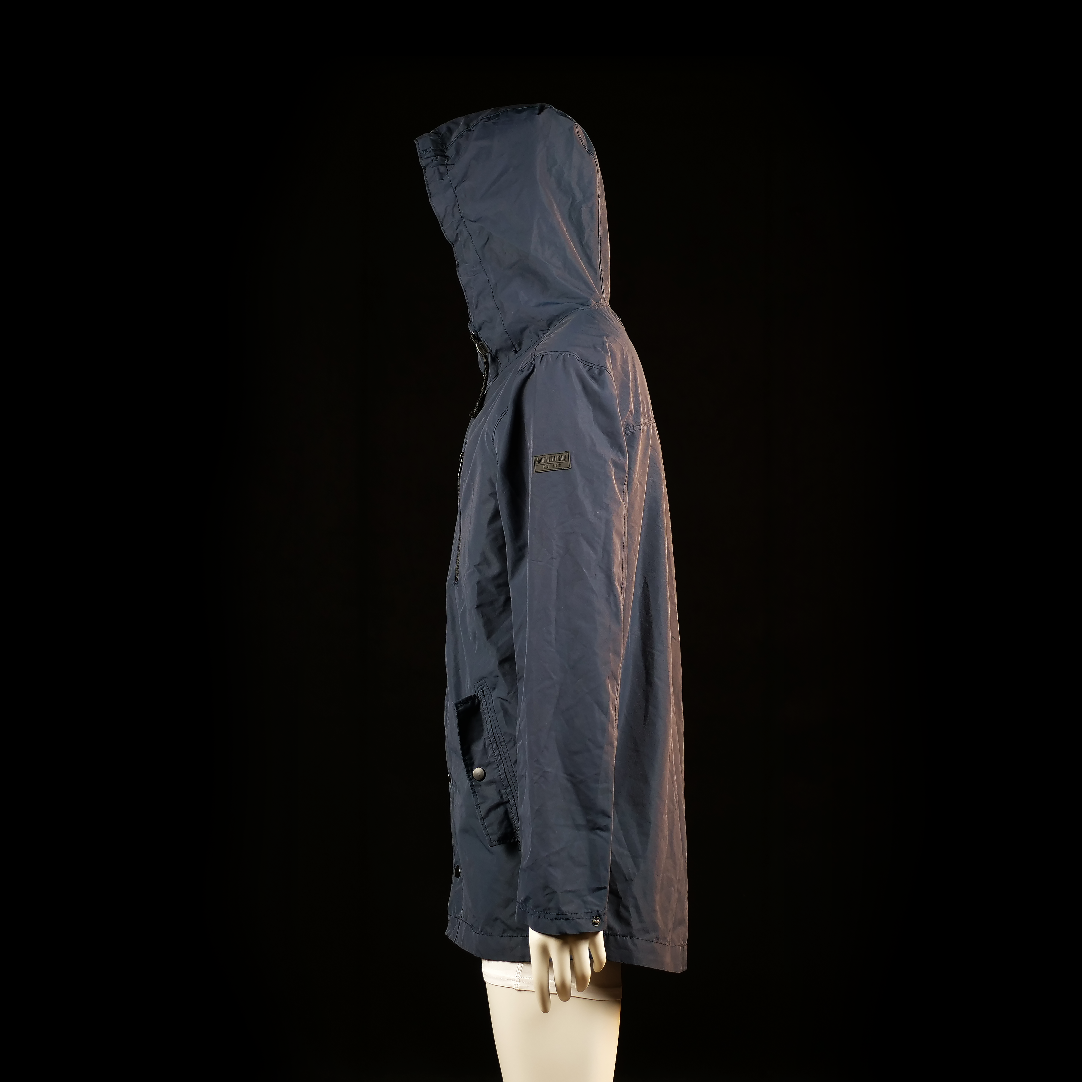 Cubus - rain jacket - Navy - (Storlek: M)
