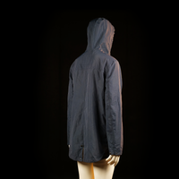 Cubus - rain jacket - Navy - (Storlek: M)