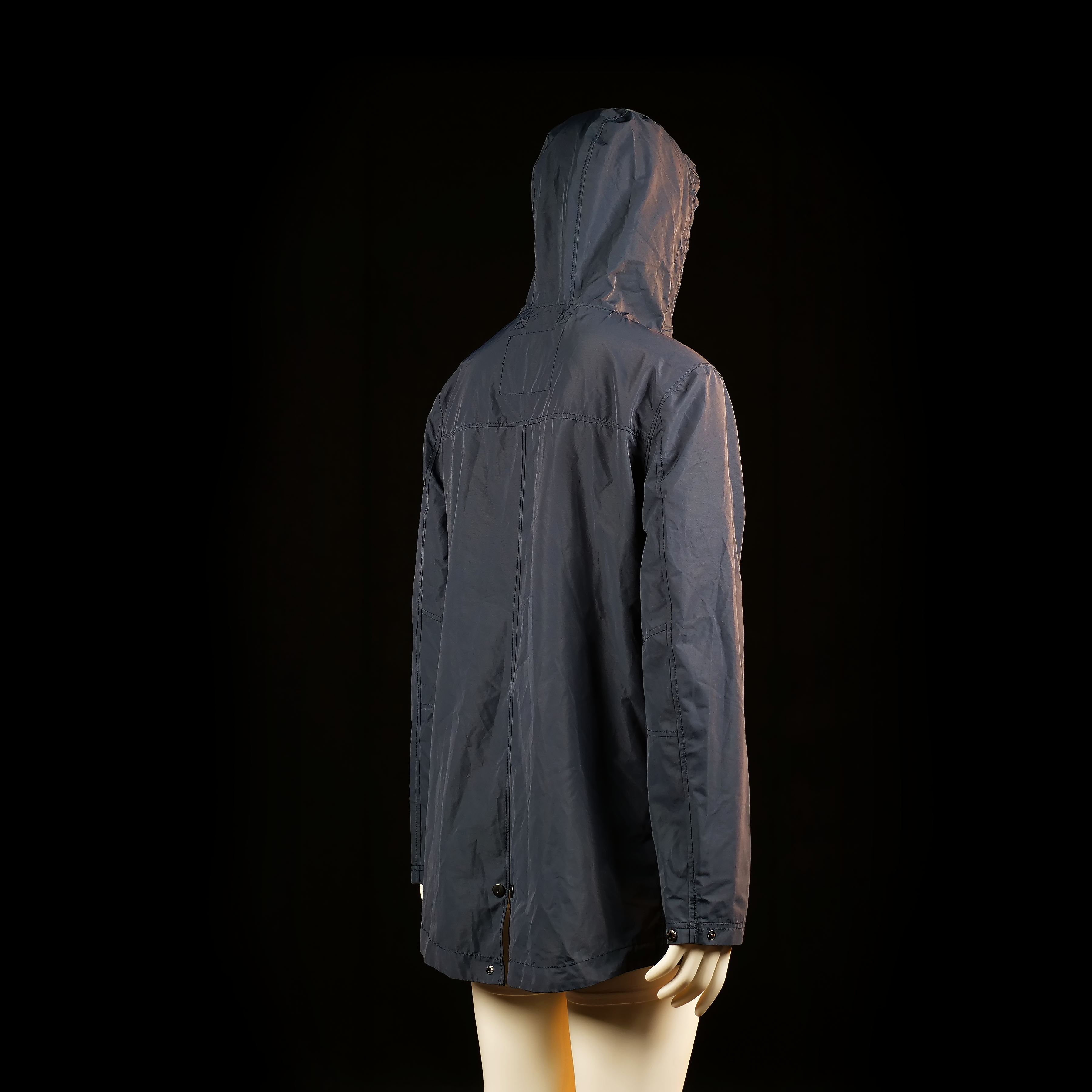 Cubus - rain jacket - Navy - (Storlek: M)