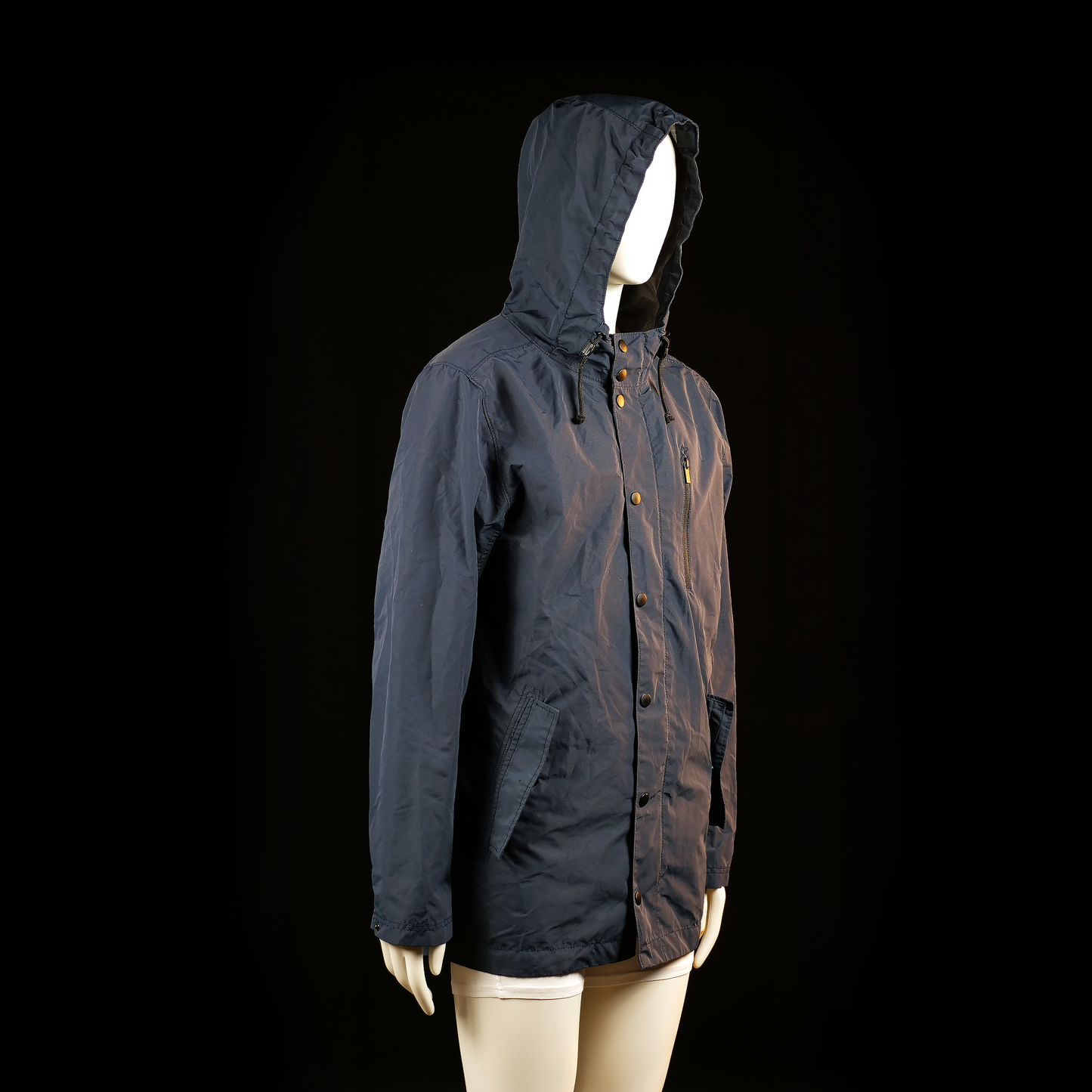 Cubus - rain jacket - Navy - (Storlek: M)