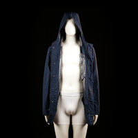 Cubus - rain jacket - Navy - (Storlek: M)
