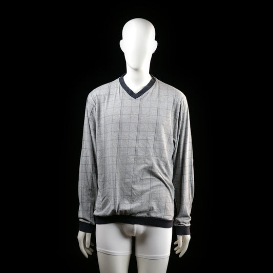 Identic - sweater - Light Gray, Black - (Storlek: M)