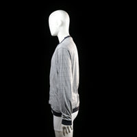Identic - sweater - Light Gray, Black - (Storlek: M)