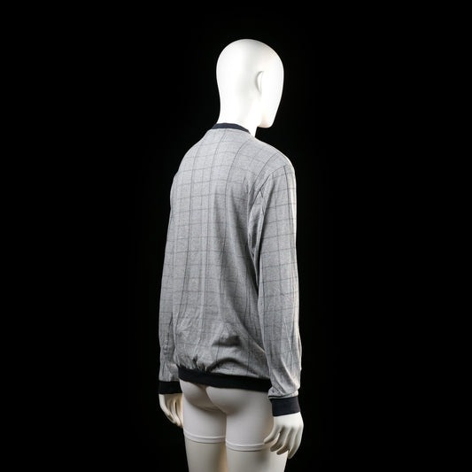 Identic - sweater - Light Gray, Black - (Storlek: M)