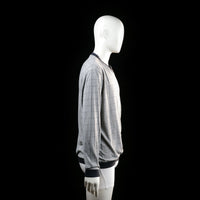 Identic - sweater - Light Gray, Black - (Storlek: M)