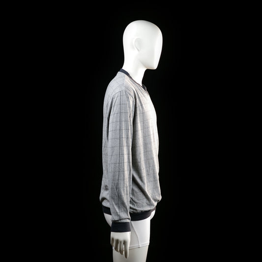 Identic - sweater - Light Gray, Black - (Storlek: M)