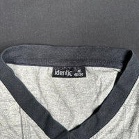 Identic - sweater - Light Gray, Black - (Storlek: M)