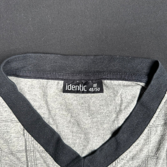 Identic - sweater - Light Gray, Black - (Storlek: M)