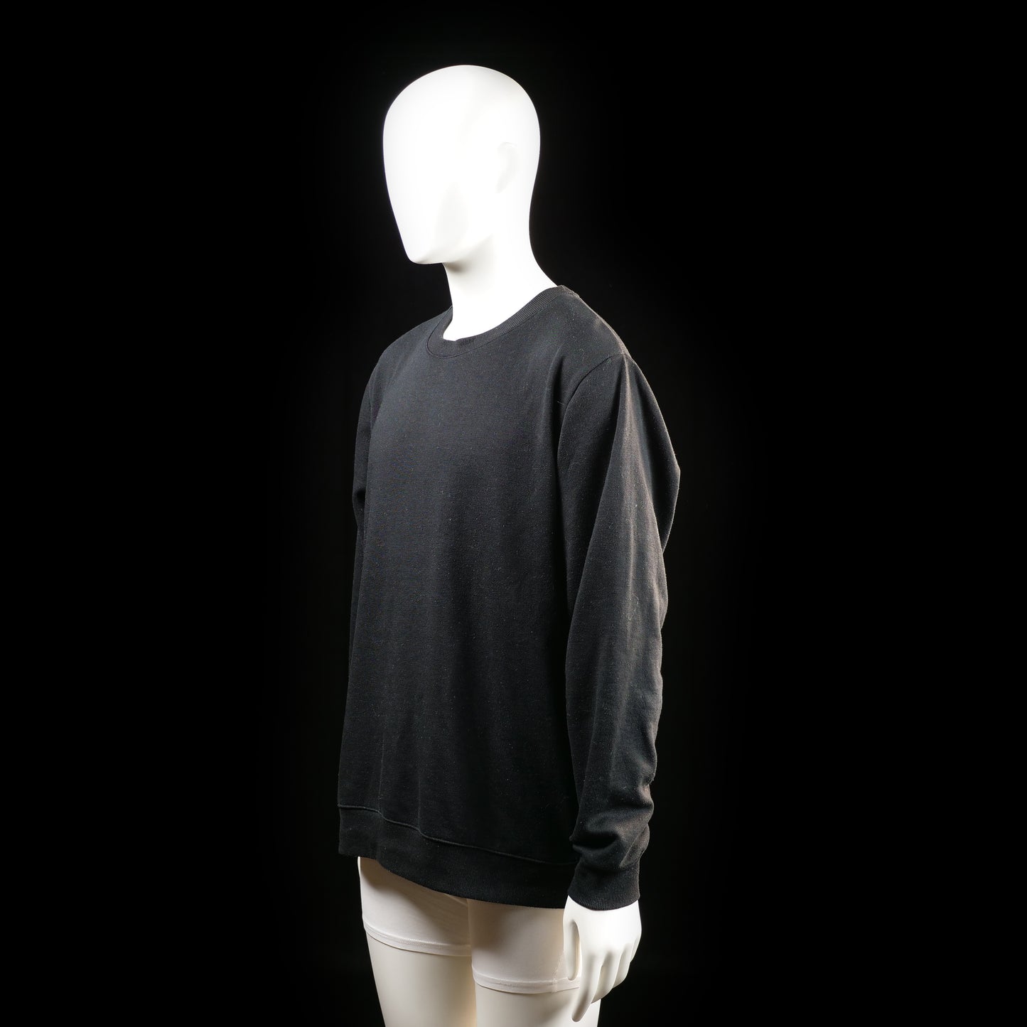 Smog - sweatshirt - Black - (Storlek: L)