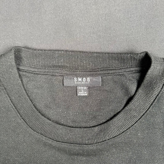Smog - sweatshirt - Black - (Storlek: L)
