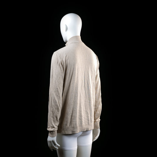 Selected Homme - long-sleeve top - Beige - (Storlek: L)