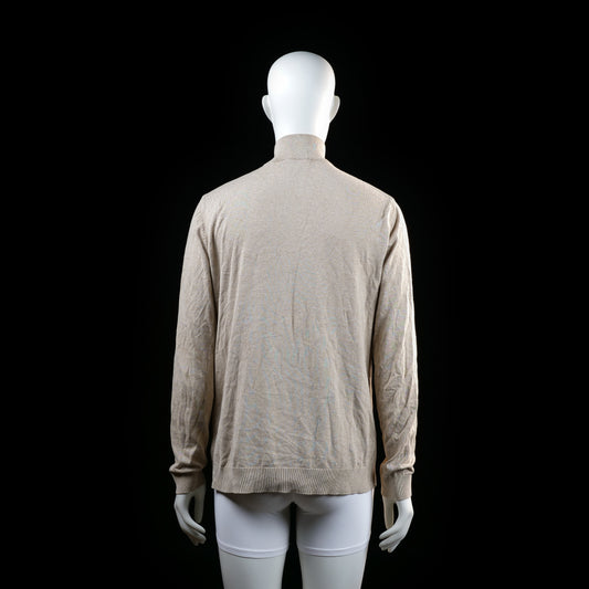 Selected Homme - long-sleeve top - Beige - (Storlek: L)