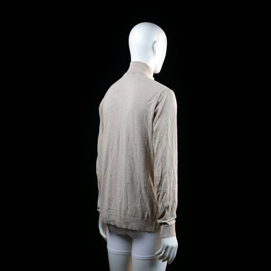 Selected Homme - long-sleeve top - Beige - (Storlek: L)