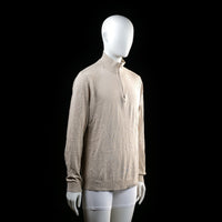 Selected Homme - long-sleeve top - Beige - (Storlek: L)