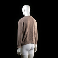 Dressmann - sweater - Taupe - (Storlek: XL)