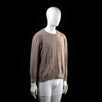 Dressmann - sweater - Taupe - (Storlek: XL)
