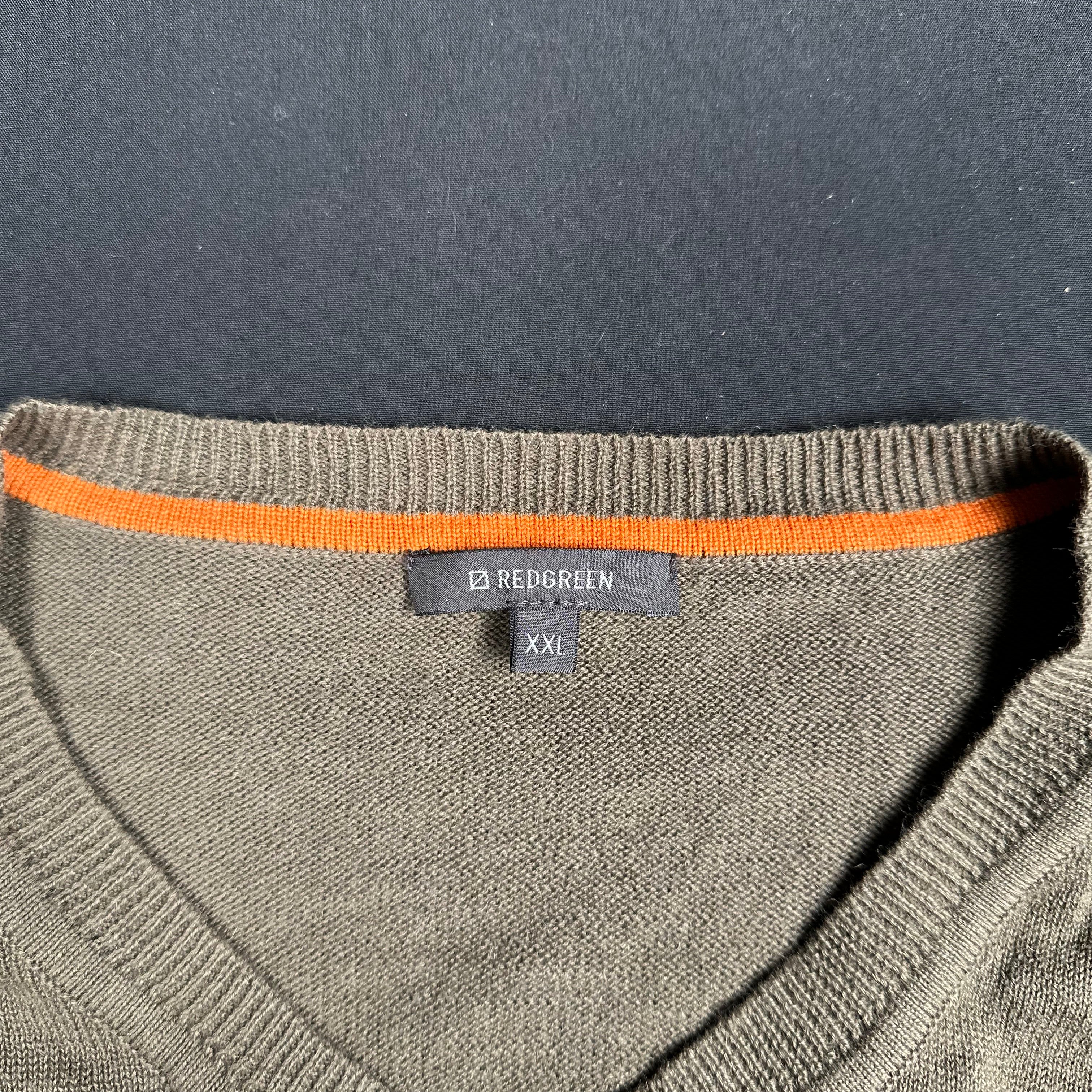 Redgreen - sweater - Taupe - (Storlek: XXL)