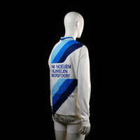 Ultima - sports top - White, Light Blue - (Storlek: M)