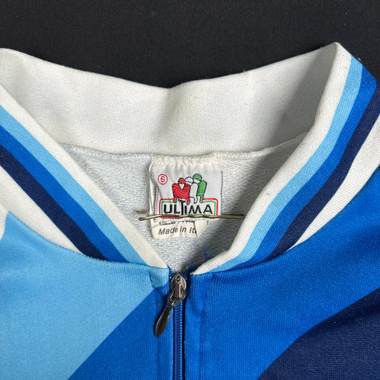 Ultima - sports top - White, Light Blue - (Storlek: M)