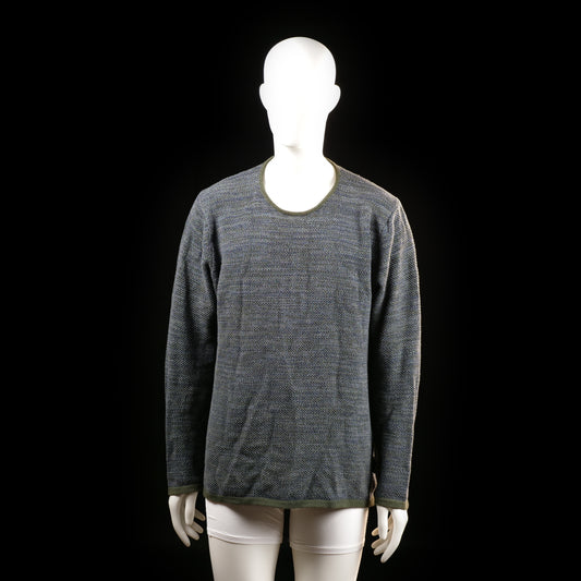 Minimum - sweater - Dark Gray, Olive - (Storlek: L)