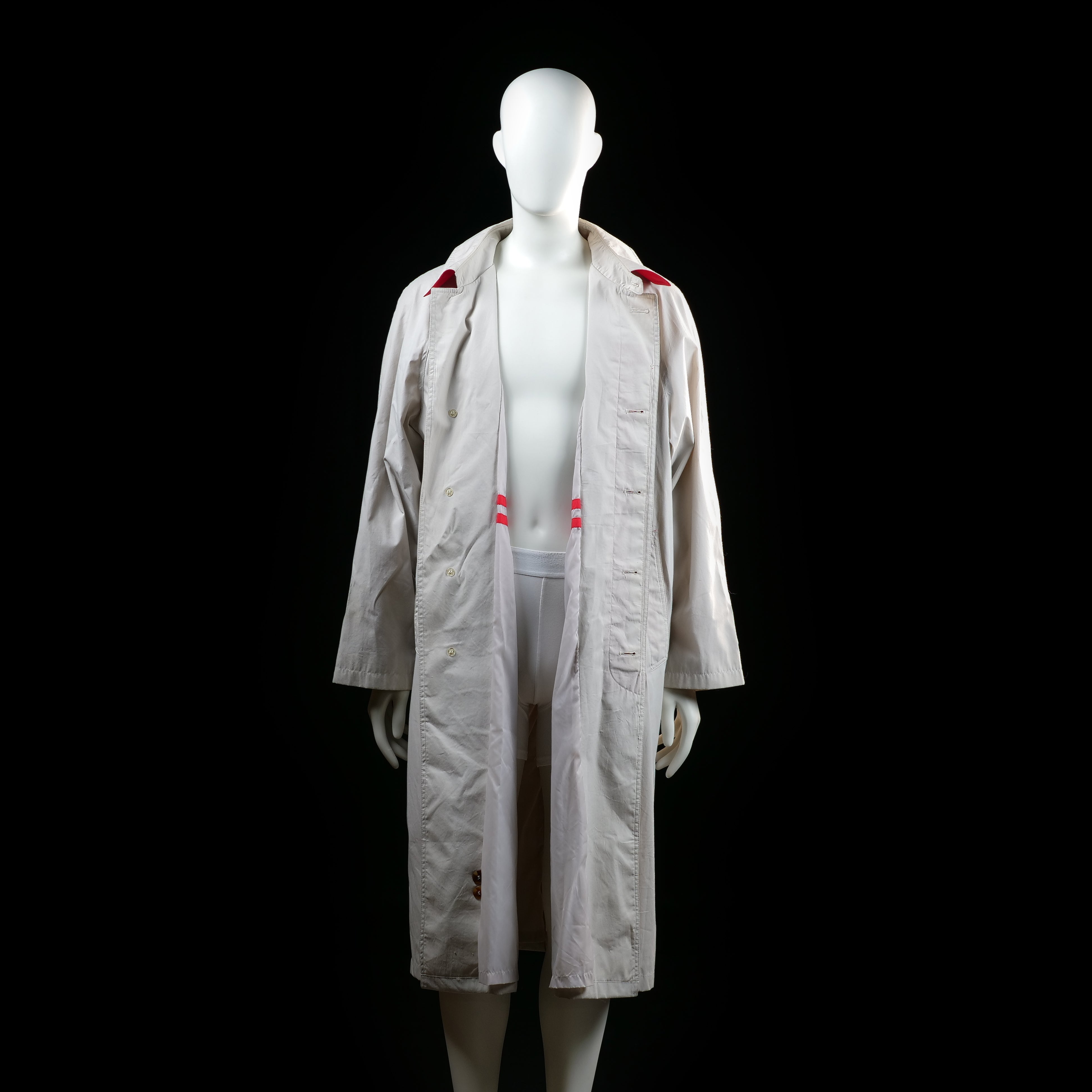 Florentino - rain coat - Ivory - (Storlek: M)
