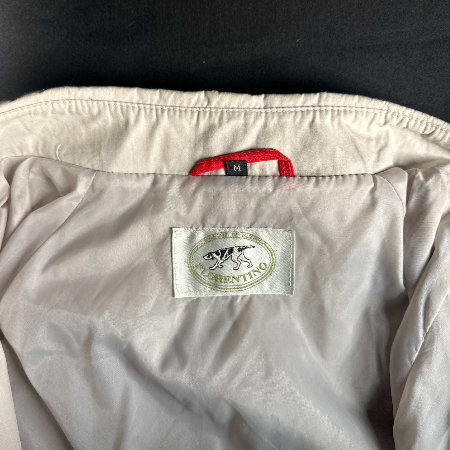 Florentino - rain coat - Ivory - (Storlek: M)