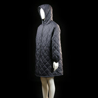 padded coat - Dark Gray - (Storlek: 2XL)
