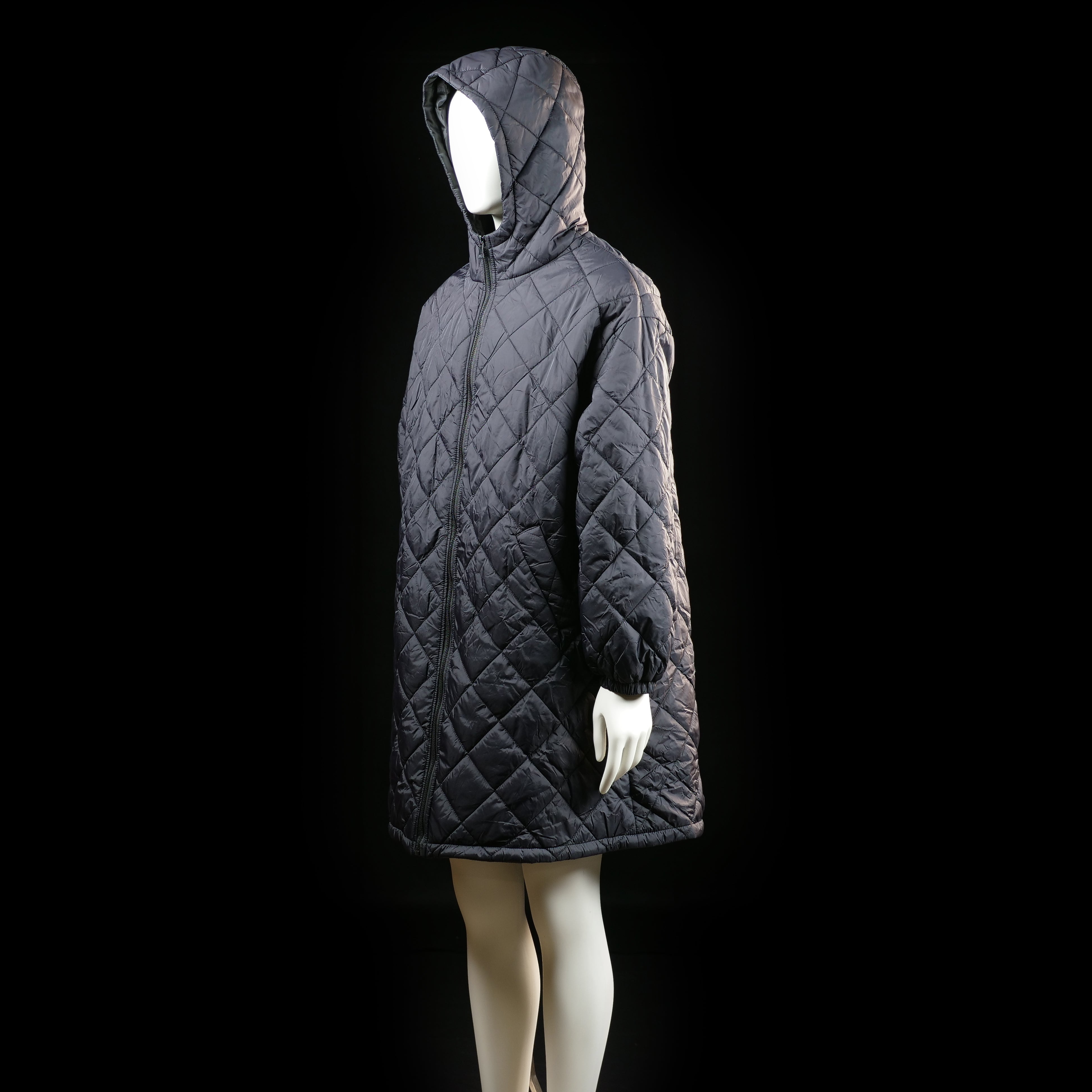 padded coat - Dark Gray - (Storlek: 2XL)